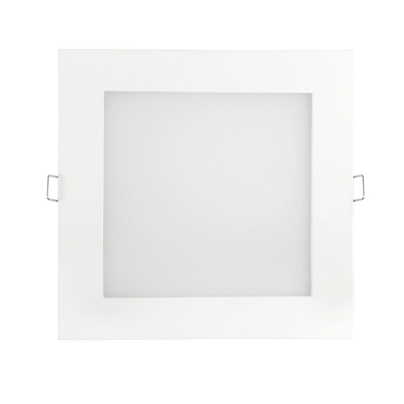 LED panel ART SLIM flush mounted square 30cm, 25W, 1750lm, AC80-265V, 3000K - white heat