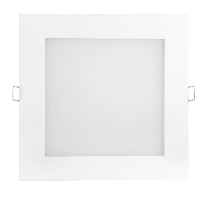 LED panel ART SLIM flush mounted square 30cm, 25W, 1750lm, AC80-265V, 3000K - white heat