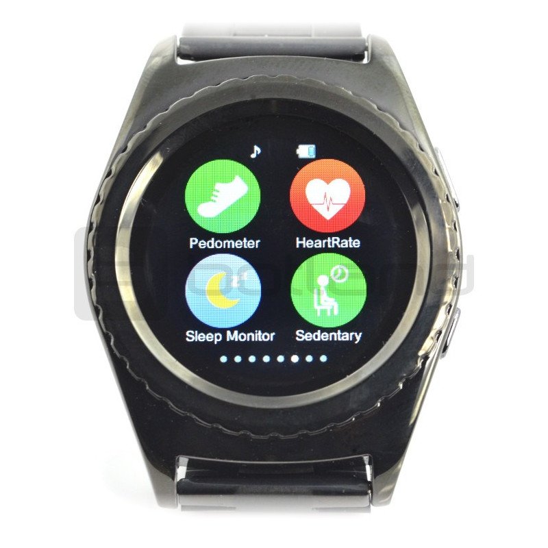 SmartWatch NO.1 G4 black - smart watch