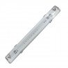 Luminaire for 1 piece of ART T8 60cm LED tube, single-sided power supply AC230V with transparent diffuser - zdjęcie 1
