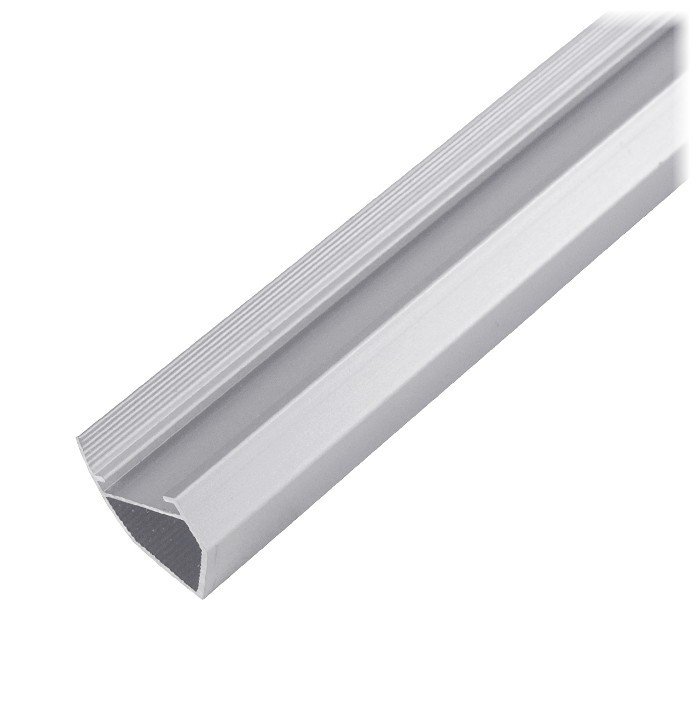 Aluminium profile ALU C1 for LED strips - corner - 2m