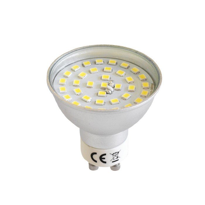 LED ART bulb, GU10, 4.6W, 410lm, warm color