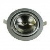 LED bulb ART, AR111 with luminaire, G53, 10W, 550lm, warm color - zdjęcie 2