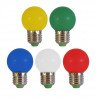 LED bulb ART E27, 0.5W, 30lm, red - zdjęcie 2