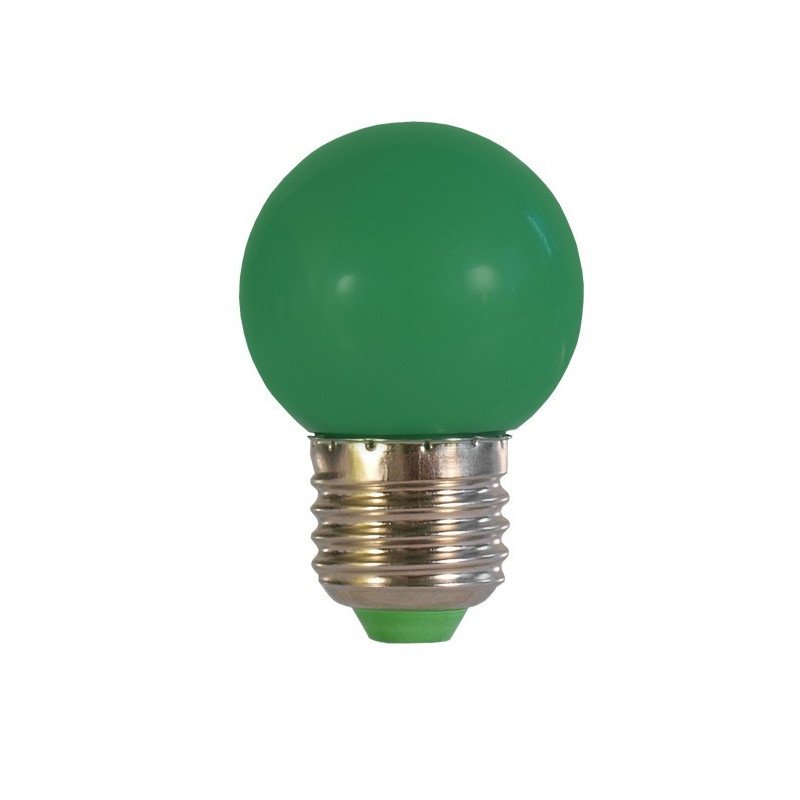 LED bulb ART E27, 0.5W, 30lm, green