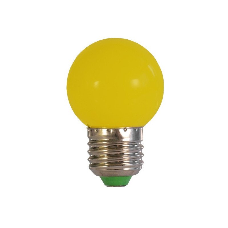 LED bulb ART E27, 0.5W, 30lm, yellow