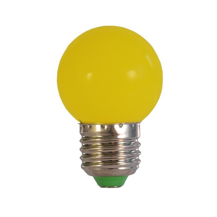 LED bulb ART E27, 0.5W, 30lm, yellow