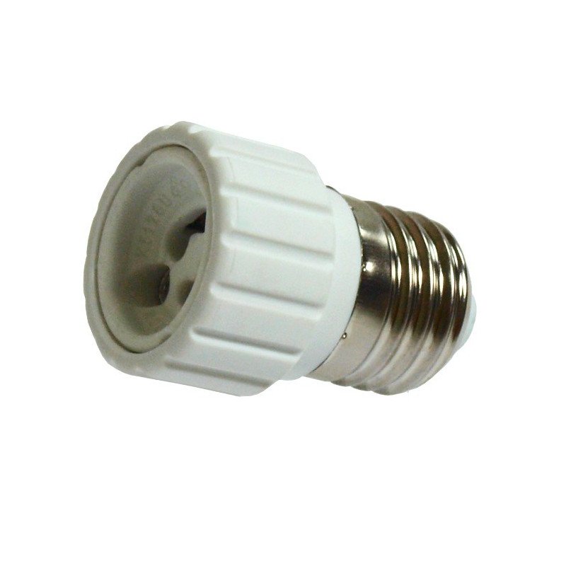GU10 socket adapter - E27 plug