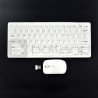 Wireless Mini Keyboard + mouse - white - zdjęcie 1