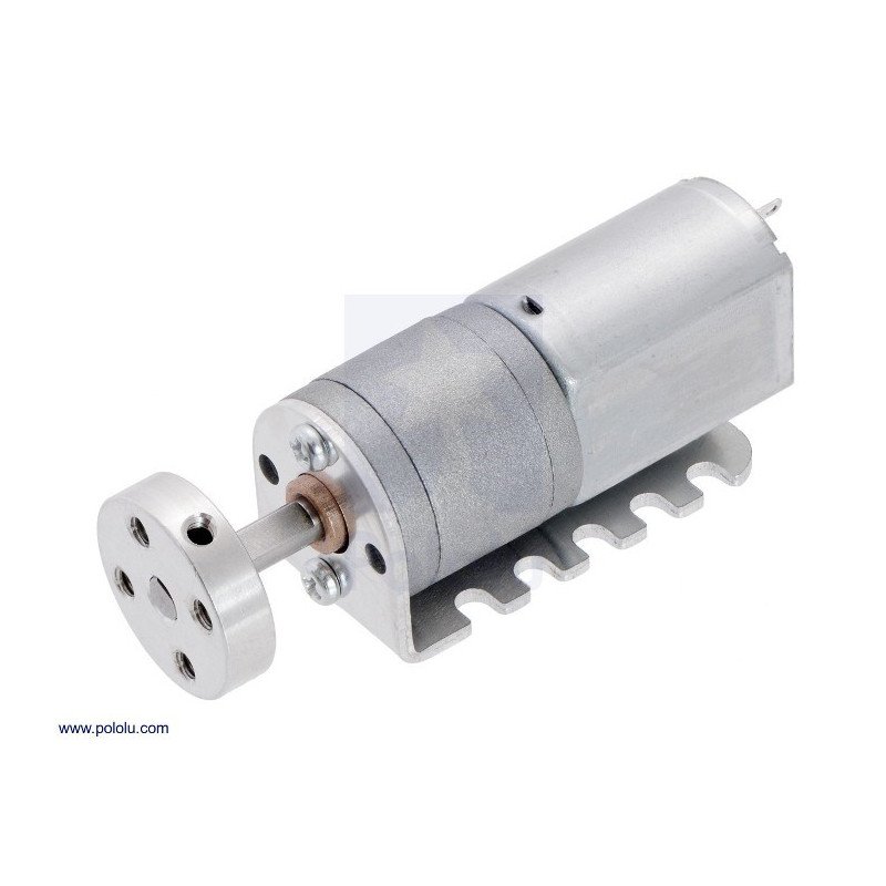 Pololu 20Dx43L motor with 63:1 gearbox 6V 225RPM shaft on both sides