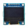 OLED display blue graphic 0.96'' 128x64px SPI/I2C- compatible with Arduino - zdjęcie 2