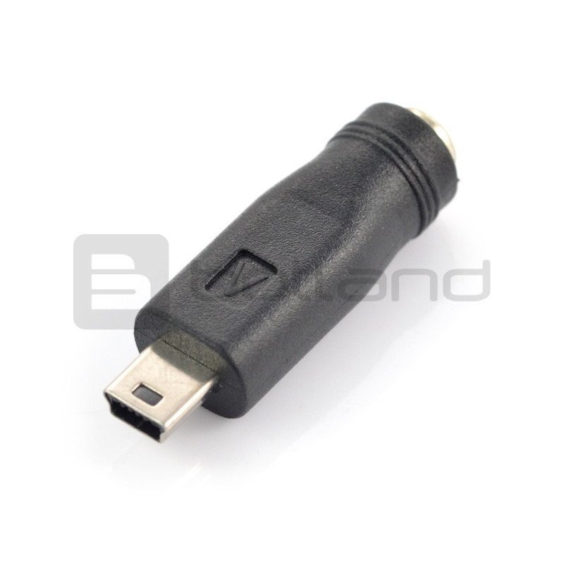 5.5/2.1mm socket adapter - miniUSB plug