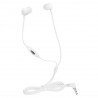 In-ear headphones Blow B-12 with microphone - white - zdjęcie 1