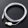 USB 2.0 type A cable - USB 2.0 type C Tracer - 1.5m white - zdjęcie 2
