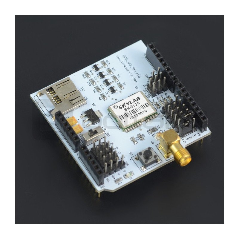 LinkSprite - GPS Shield V3 - overlay for Arduino