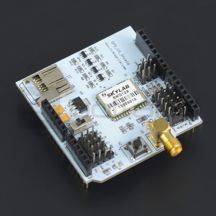 LinkSprite - GPS Shield V3 - overlay for Arduino