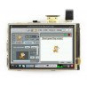 Resistive touch screen IPS LCD 3.5" 480x320px GPIO for Raspberry Pi 3/2/B+/ a - Zero - zdjęcie 3