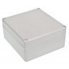 Plastic box Kradex Z59JS ABS with gasket and bushings - 125x115x58mm grey - zdjęcie 2