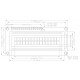 LCD display 2x16 characters black and white LCD display 2x16 characters black and white