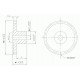 POM ZYZ-15A50-30-05P toothed gear ZYZ-15A50-30-05P POM ZYZ-15A50-30-05P toothed gear ZYZ-15A50-30-05P