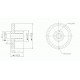 POM tooth chipper ZYD-15B40-22T8-05P POM tooth chipper ZYD-15B40-22T8-05P