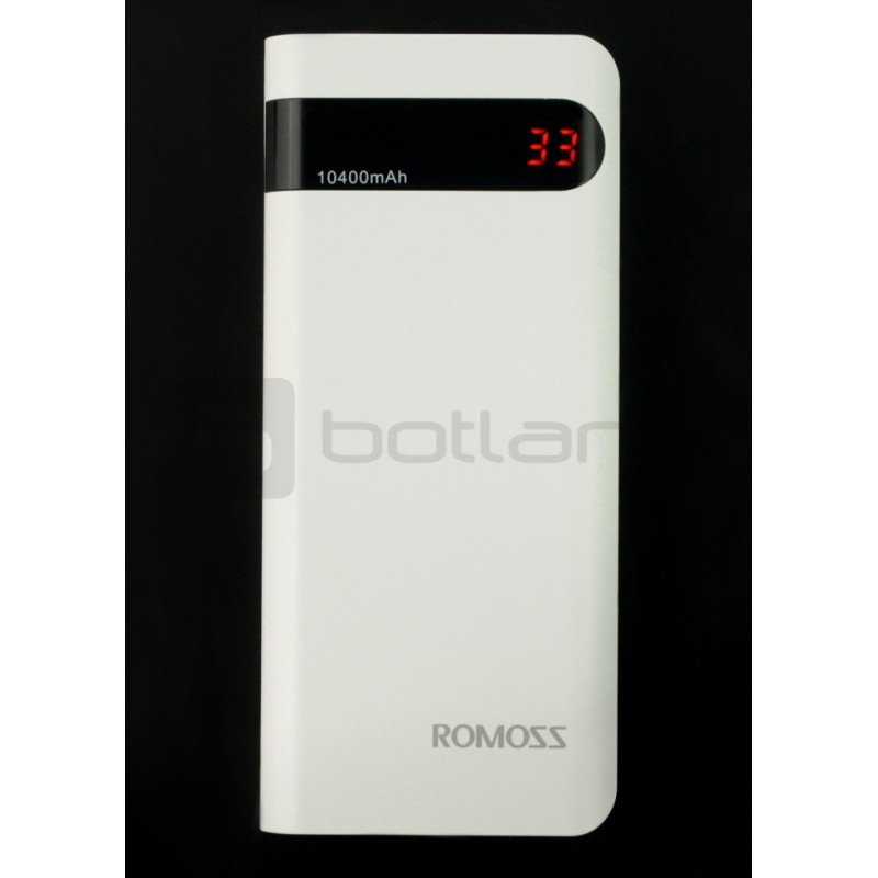 PowerBank Romos Sense 4P 10400mAh mobile battery
