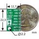 LSM303DLHC 3-axis digital Accelerometer + Magnetometer - module LSM303DLHC 3-axis digital Accelerometer + Magnetometer - module