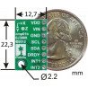 LSM303DLHC 3-axis digital Accelerometer + Magnetometer - module - zdjęcie 6