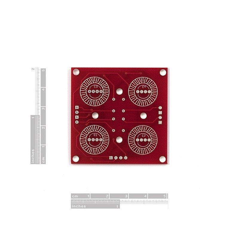 Button Pad 2x2 - Breakout PCB