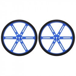 Pololu Wheels 90x10mm - blue