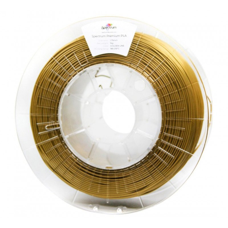 Filament Spectrum PLA 1,75mm 1kg - golden line