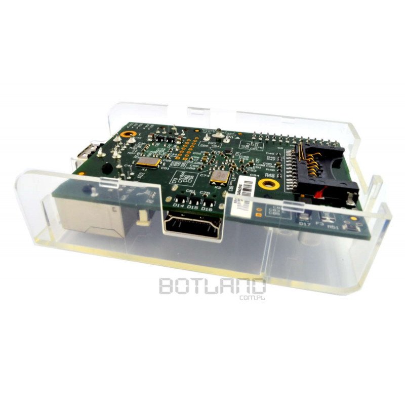Raspberry Pi Model B Multicomp - transparent