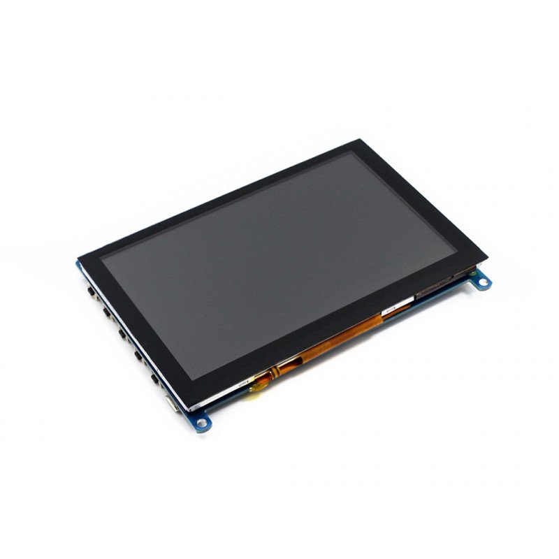Capacitive touch screen TFT LCD display 5" (H) 800x480px HDMI + USB Rev. 2.1 for Raspberry Pi 3B+/3B/2B/Zero