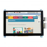 Capacitive touch screen TFT LCD display 5" (H) 800x480px HDMI + USB Rev. 2.1 for Raspberry Pi 3B+/3B/2B/Zero