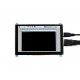 Capacitive touch screen TFT LCD display 5" (H) 800x480px HDMI + USB Rev. 2.1 for Raspberry Pi 3B+/3B/2B/Zero Capacitive touch screen TFT LCD display 5" (H) 800x480px HDMI + USB Rev. 2.1 for Raspberry Pi 3B+/3B/2B/Zero