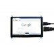 Capacitive touch screen TFT LCD display 5" (H) 800x480px HDMI + USB Rev. 2.1 for Raspberry Pi 3B+/3B/2B/Zero Capacitive touch screen TFT LCD display 5" (H) 800x480px HDMI + USB Rev. 2.1 for Raspberry Pi 3B+/3B/2B/Zero