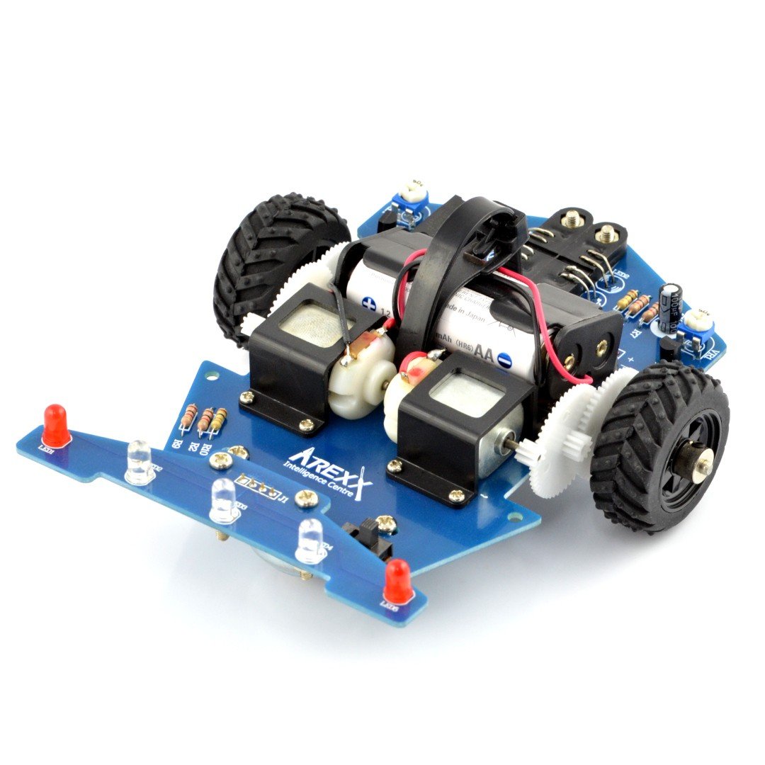 Line tracing car - line follower robot DIY kit_ Botland - Robotic Shop