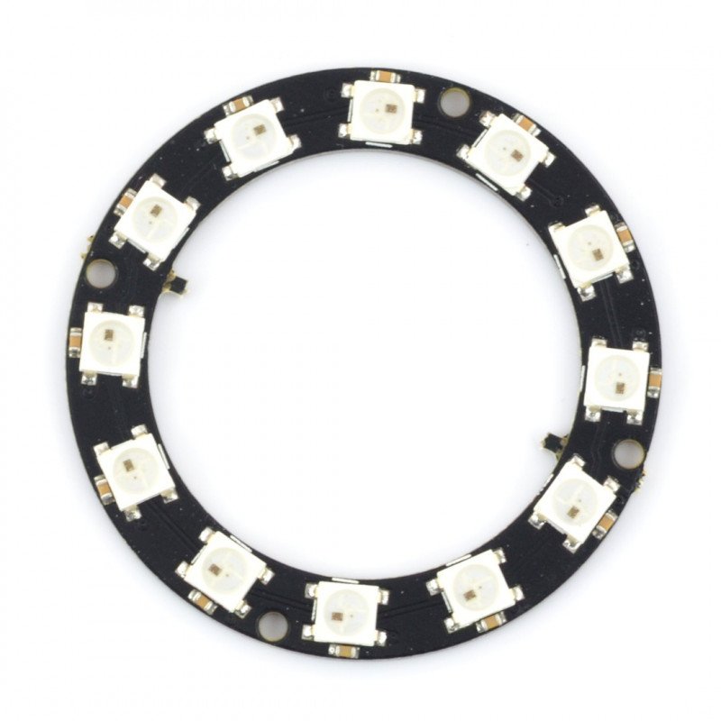RGB LED ring WS2812 5050 x 12 diodes - 50mm