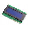 Wyświetlacz LCD 2x16 znaków niebieski Wyświetlacz LCD 2x16 znaków niebieski - zdjęcie 2