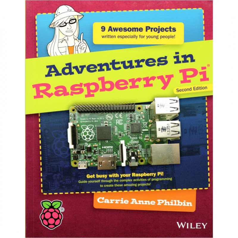 Raspberry Pi Official StarterKit book with z Botland Robotic Shop