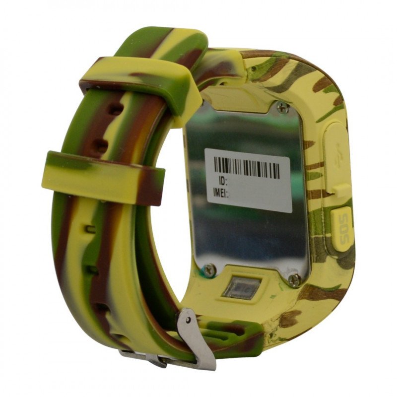 Watch for children with GPS locator AW-K01- Military