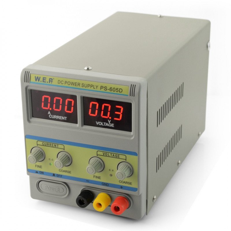 Laboratory power supply WEP PS-605D 60V 5A
