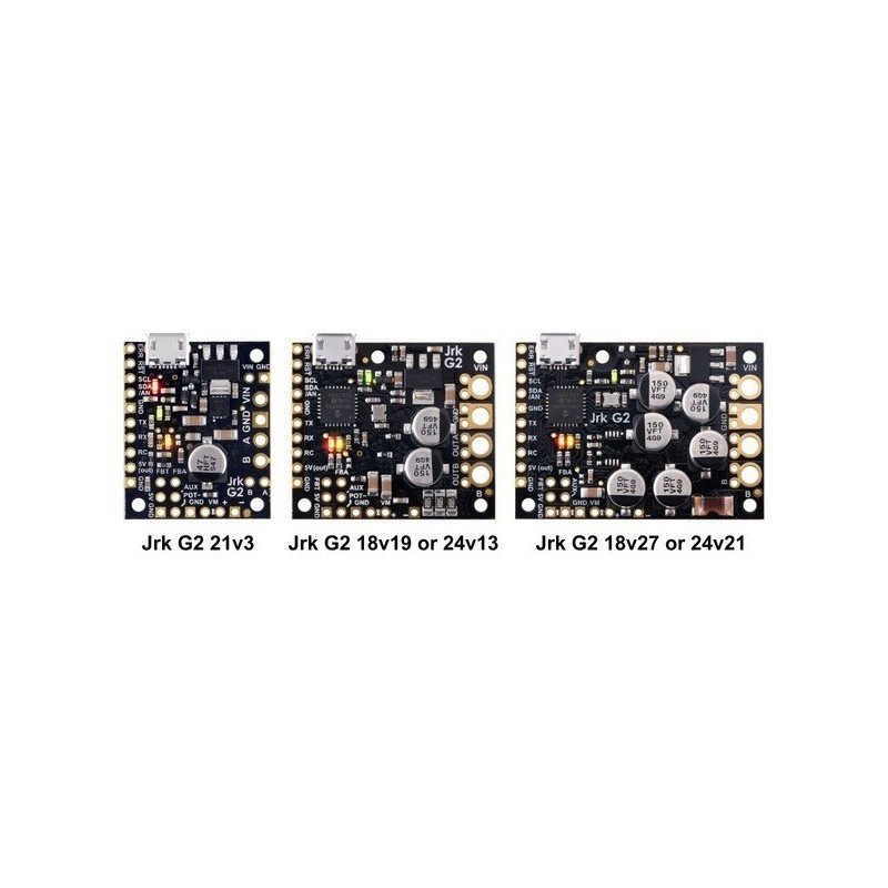Pololu JRK G2 21v3 - single channel USB motor controller with 28V/2.6A feedback