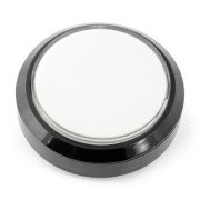 Push button - biały