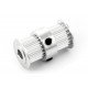 Gear wheel 20T - 5mm - double Gear wheel 20T - 5mm - double