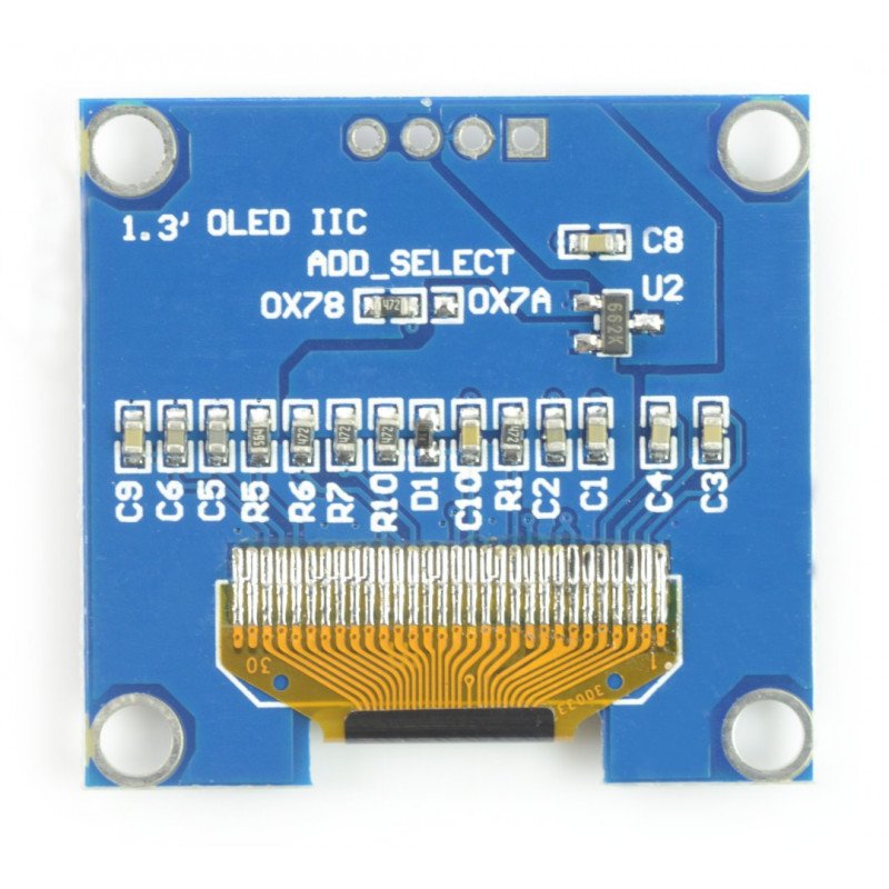1.3" Inch Blue I2C IIC OLED LCD Module 4pin