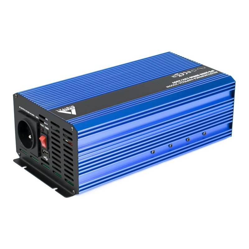 AZO Digital 12 VDC / 230 VAC voltage converter SINUS IPS-2000S 2000W