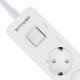 Power strip with protection - 3 sockets + 3USB with QuickCharge3.0 - BlitzWolf BW-PS1 Power strip with protection - 3 sockets + 3USB with QuickCharge3.0 - BlitzWolf BW-PS1