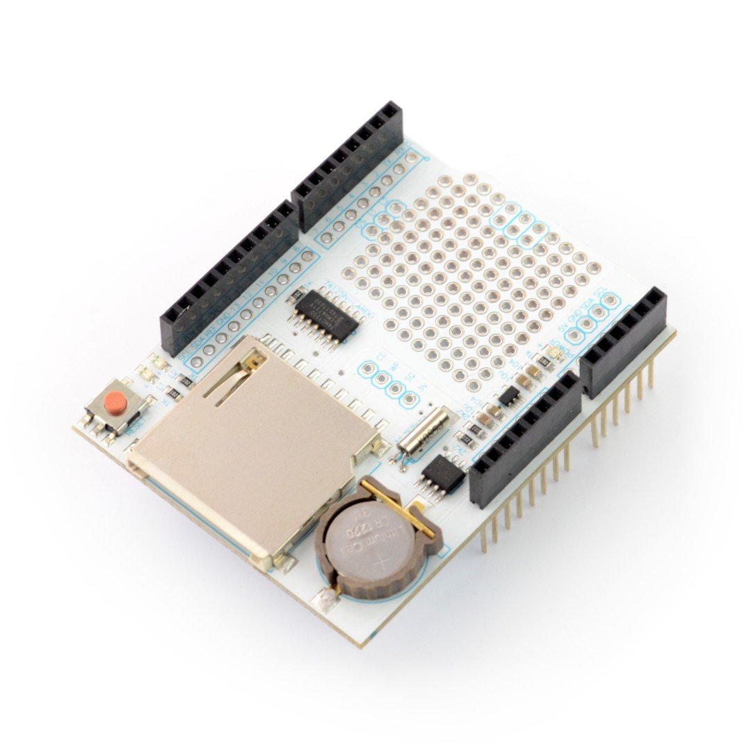 DataLogger Shield with SD card reader for Arduino - Velleman VMA202