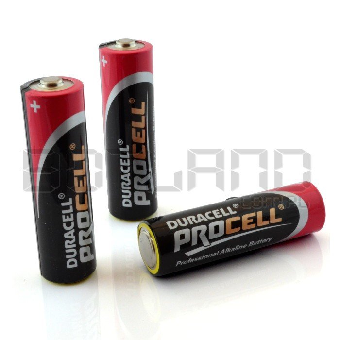 AA (R6 LR6) Battery Duracell Procell Botland - Robotic Shop